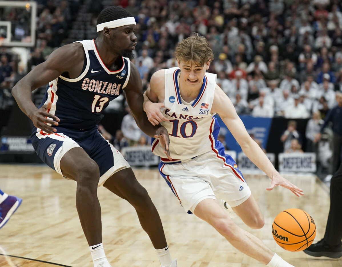 Photo Gallery Zags end Jayhawks season with secondhalf blowout KU